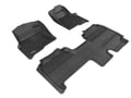 Picture of Kagu All-Weather Perfect Fit Floor Liner - Set - 1st & 2nd Row - Does NOT Fit w/4x4 Floor Shifter - w/Dual Floor Post