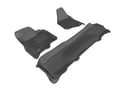 Picture of Kagu All-Weather Perfect Fit Floor Liner - 1st & 2nd Row - Bucket Seats, Without Dead Pedal