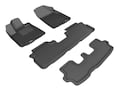 Picture of Kagu All-Weather Perfect Fit Floor Liner - 1st Row, 2nd Row & 3rd Row - Fits Hybrid Only