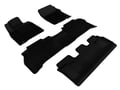 Picture of Kagu All-Weather Perfect Fit Floor Liner - 1st Row, 2nd Row & 3rd Row - Dual Hooks On Drivers & Passengers Floor