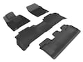 Picture of Kagu All-Weather Perfect Fit Floor Liner - 1st Row, 2nd Row & 3rd Row - Dual Hooks On Drivers & Passengers Floor