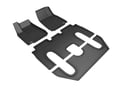 Picture of Kagu All-Weather Perfect Fit Floor Liner - 1st Row, 2nd Row & 3rd Row - Fits 6 Seats With 2nd Row Center Console