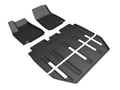 Picture of Kagu All-Weather Perfect Fit Floor Liner - 1st Row, 2nd Row & 3rd Row - Fits Folding 7 Seats Only