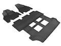 Picture of Kagu All-Weather Perfect Fit Floor Liner - Set - 1st, 2nd & 3rd Row - 2nd Row & 3rd Row 1-Piece Desgin
