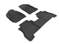 Picture of Kagu All-Weather Perfect Fit Floor Liner - 1st & 2nd Row - Dual Retentions On Drivers Floor