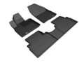 Picture of Kagu All-Weather Perfect Fit Floor Liner - Set - 1st, 2nd & 3rd Row - Does NOT Fit Santa Fe XL Models