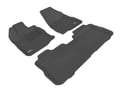 Picture of Kagu All-Weather Perfect Fit Floor Liner - Set - 1st & 2nd Row - Front Dual Floor Hooks