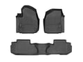 Picture of WeatherTech FloorLiners - 1st & 2nd Row - Black