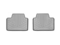 Picture of Weathertech FloorLiner DigitalFit - Grey - Rear - 2 pc. Liner - Sedan (4 Door)