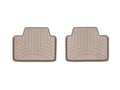 Picture of Weathertech FloorLiner DigitalFit - Tan - Rear - 2 pc. Liner - Sedan (4 Door)