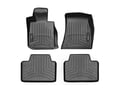 Picture of Weathertech FloorLiner DigitalFit - Black - Front And Rear - 2 pc. Rear Liner - Sedan (4 Door)