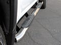 Picture of Raptor OE Style Curved Oval Step Tube - 4 in. - Rocker Panel Mount - Polished Stainless Steel - Crew Cab