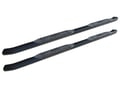Picture of Raptor OE Style Curved Oval Step Tube - 4 in. - Rocker Panel Mount - Black E-Coated - Extended Cab