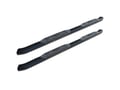Picture of Raptor OE Style Curved Oval Step Tube - Black E-Coated - 4 in. - Cab Length - Rocker Panel Mount - Extended Crew Cab