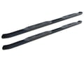 Picture of Raptor OE Style Curved Oval Step Tube - Black E-Coated - 4 in. - Rocker Panel Mount - Crew Cab