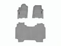 Picture of WeatherTech FloorLiners - 1st & 2nd Row - Grey