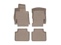 Picture of WeatherTech FloorLiners - 1st & 2nd Row - 2 Piece Rear Liner - Tan