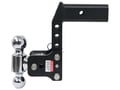 B&W Tow & Stow Adjustable Dual Ball Mount - 2.5