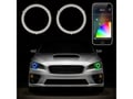 Picture of XK Glow 2x80mm - RGB Switchback Halo Million ColorXKCHROME Smartphone App Controlled Kit