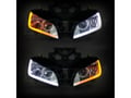 Picture of XK Glow 36inch - 2pc Sequential Switchback LED Strip Kit DRL Turnsignal for Headlights