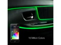 Picture of XK Glow 2pc 6ft Fiber Optic Roll 6pc LED Head XKchrome App Controlled Fiber Optic LED Accent Light Kit