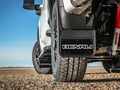 2020 GMC Sierra 2500/3500 HD Denali Black Wrap Logo Gatorback Mud Flaps - Set