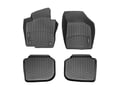 Picture of WeatherTech FloorLiners - 1st & 2nd Row - 2 Piece Rear Liner - Black