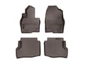 Picture of WeatherTech FloorLiners - 1st & 2nd Row - 2 Piece Rear Liner - Cocoa