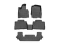 Picture of WeatherTech FloorLiners - Front, 2nd & 3rd Row - Black