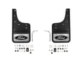 Picture of Truck Hardware Gatorback Black Ford Oval Mud Flaps - Set