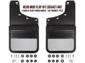 Picture of Truck Hardware Gatorback Black Anodized AT4X Mud Flaps - Set - Fits AT4X Only