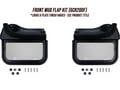 Picture of Truck Hardware Gatorback Red GMC Mud Flaps & Caps - Set