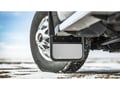 2020 GMC Sierra 2500/3500 HD Stainless Steel Plate Gatorback Mud Flaps - Front Pair