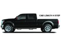 Picture of N-Fab Cab Length Nerf Step RS Bar - Textured Black - Extended Crew N-Fab Cab