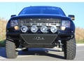 Picture of N-Fab RSP Replacement Front Bumper - w/Skid Plate - Gloss Black