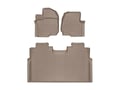 Picture of WeatherTech FloorLiners HP - 1st & 2nd Row Full Coverage - Tan