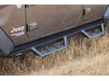 Picture of Raptor Magnum RT Gen 2 Steps - Black Textured - JL 4-Door Models. Does NOT Fit With Factory Rock Sliders
