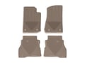 Picture of WeatherTech All-Weather Floor Mats - Tan - Front & Rear - Crew Cab