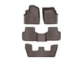 Picture of Weathertech FloorLiner DigitalFit - Cocoa - Front 2nd And 3rd Row