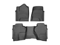 Picture of WeatherTech FloorLiners HP - Front & Rear - Double Cab - Black