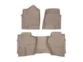 Picture of WeatherTech FloorLiner HP - Front & Rear - Double Cab - Tan