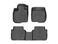 Picture of Weathertech FloorLiner HP - Black - Front and Rear - Crew Cab