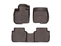 Picture of Weathertech FloorLiner HP - Cocoa - Front and Rear - Crew Cab