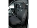 Picture of Carhartt SeatSaver Custom Second Row Seat Covers - Carhartt Gravel - Quad cab with 40/60-split bench seat with 2 adjustable headrests and center molded headrest with fold-down armrest/cupholder with lid with center shoulder belt