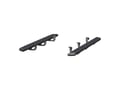 Picture of Aries AdventEDGE Side Bars w/Mounting Brackets - 5.5 in. - Incl. Side Bars PN[2055975] - VersaTrac Brackets PN[2055128] - Carbide Black Powder Coat Aluminum