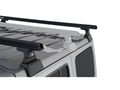 Picture of Rhino Rack Heavy Duty RLT600 Backbone Roof Rack - 2 Bar - Black - JL Model - Hard Top