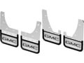 Picture of Truck Hardware Gatorback Black GMC Letters Mud Flaps - Set