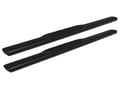 Picture of Raptor Slide Track Oval Running Boards - 5 in. - Black Textured - Rocker Panel Mount - Regular Cab