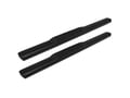 Picture of Raptor Slide Track Oval Running Boards - 5 in. - Black Textured - Rocker Panel Mount - Regular Cab