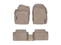 Picture of Weathertech FloorLiner DigitalFit - Tan - Front and Rear - Automatic Trans